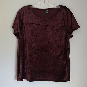 City streets velvet tee